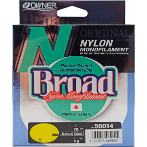 OWNER Леска Broad 300м 0.22мм 4.3кг