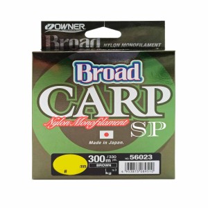 OWNER Леска Broad Carp SP brown 300м 0,16мм 2кг