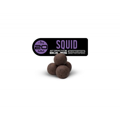 Вареные бойлы FFEM Ajika Boilies Squid 20mm 1kg