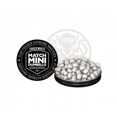 Плавающие бойлы FFEM Pop-Up Match Mini Choco White 7x10mm