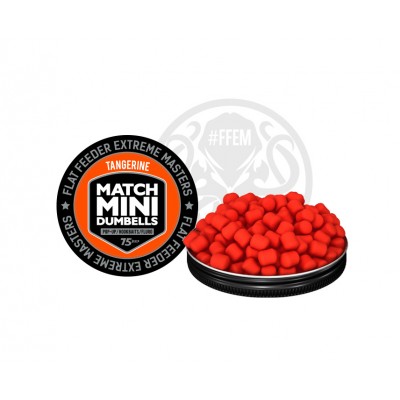 Плавающие бойлы FFEM Pop-Up Match Mini Tangerine 7x10mm