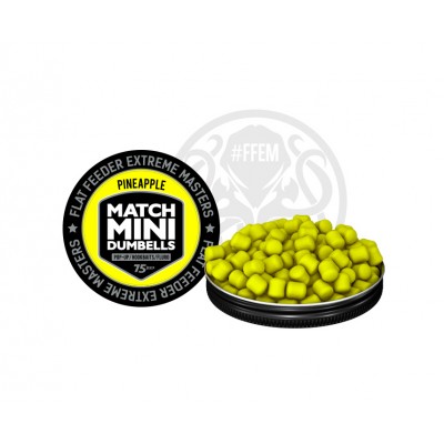 Плавающие бойлы FFEM Pop-Up Match Mini Pineapple 7x10mm