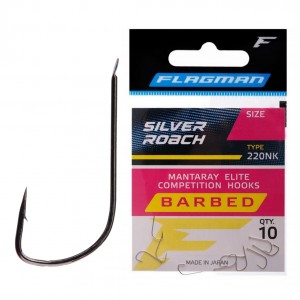 FLAGMAN Крючок Silver Roach №14 10шт