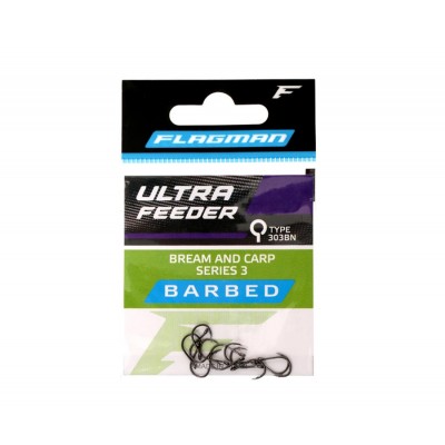 FLAGMAN Крючок Ultra Feeder Bream And Carp Series 3 №12 12шт