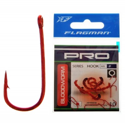 Крючки Flagman Bloodworm Pro №18