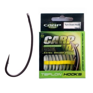 CARP PRO Крючок Teflon Turn Down №2 10шт