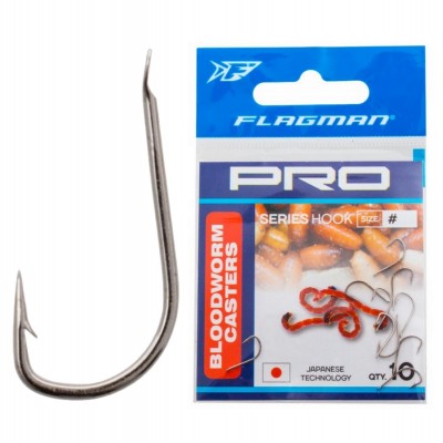 Крючки Flagman Bloodworm Caster №14