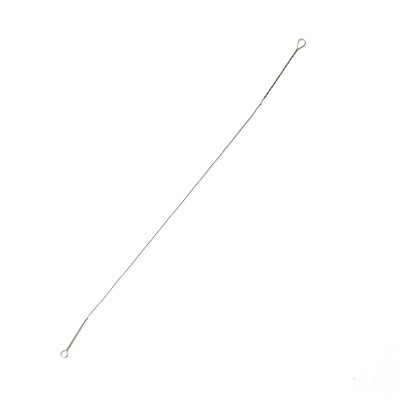 F-FISHING Поводок скрутка Wire Leader стальной 4кг 16см 0.20мм 5шт