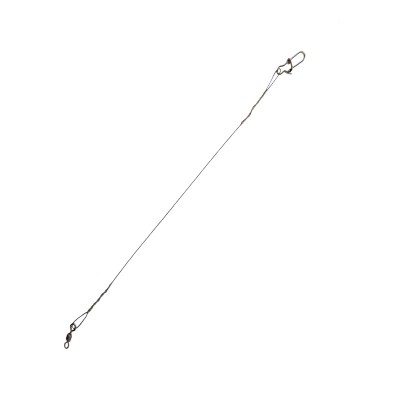 F-FISHING Поводок Titanium Wire 5кг 14см 0.20мм 2шт