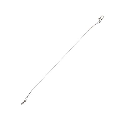 F-FISHING Поводок Titanium Wire 7кг 16см 0.25мм 2шт