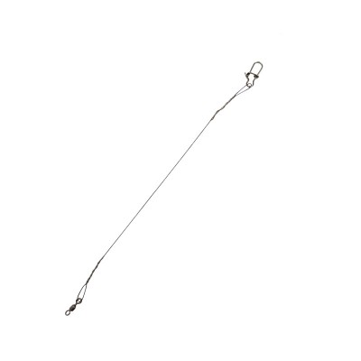 F-FISHING Поводок Titanium Wire 9кг 16см 0.30мм 2шт