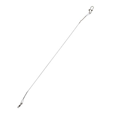 F-FISHING Поводок Titanium Wire 12кг 25см 0.35мм 2шт