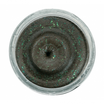 BERKLEY Паста форелевая темно серая Glitter Trout Bait Nightcrawler with Glitter