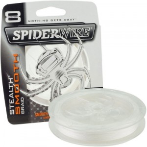 SPIDERWIRE Шнур плетеный Х8 Braid Stealth Smooth 150м полупрозрачный 0,05мм 5,4кг