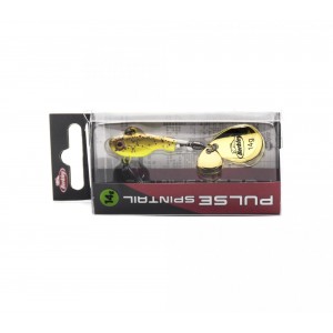 BERKLEY Спинтейл Pulse Spintai 21г Brown Chartreuse