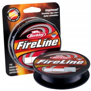 BERKLEY Шнур плетеный Fireline Fused Original 150м темносерый 0,10мм 6,2кг Smoke