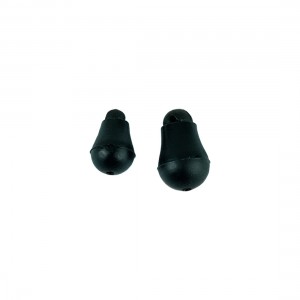 F-FISHING Коннектор для поводка Feeder Conector Black S-M 10шт