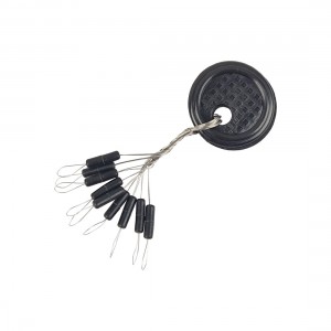 F-FISHING Стопор для лески черный Stick L 9шт