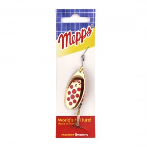 MEPPS Блесна Aglia Decoree Points Rouges №5 13г CU/красные точки