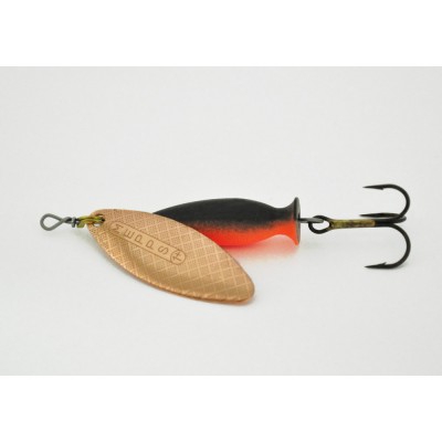 MEPPS Блесна Aglia Long Heavy №1+ 12г CU/NR orange
