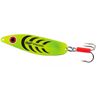 MEPPS Блесна Syclops Fluo №0 8г chartreuse
