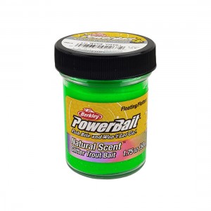 BERKLEY Паста форелевая чеснок зеленая  EU Garlic Sprng Green Glittert