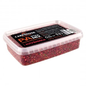 CARP-HOUSE Смесь для ПВА пакетов Клубника 500г