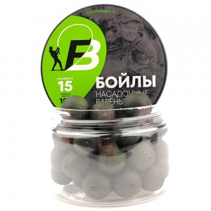 FISHING BAND Бойлы вареные насадочные Мидия 15мм