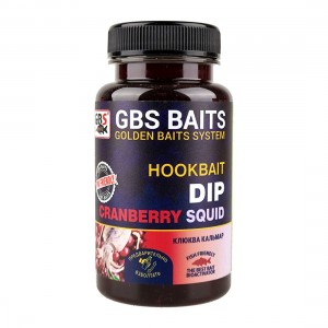 GBS Ароматизатор Hookbait DIP Кальмар Клюква 120мл