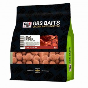 GBS Бойлы Краб Специи 3кг 20мм