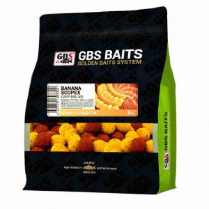 GBS Бойлы Банан Сладости 3кг 20мм