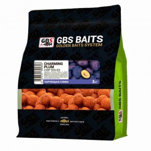 GBS Бойлы Чарующая слива 3кг 20мм