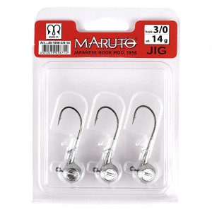 MARUTO Джиг-головка 1956 №3/0 14г 3шт