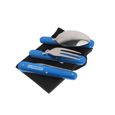 СЛЕДОПЫТ Набор складных столовых приборов в чехле