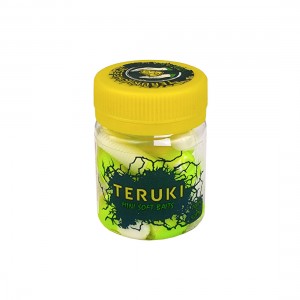 TERUKI Приманка Lybra Stretch 65мм сыр 2,4г белый/шартрез/белый/шартрез