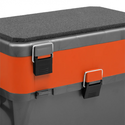 HELIOS Ящик зимний серый/оранжевый HELIOS Ящик зимний серый/оранжевый