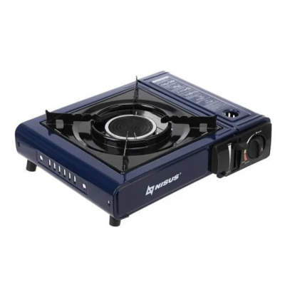 NISUS Плита газовая портат. в кейсе горелка керамическая с переходником