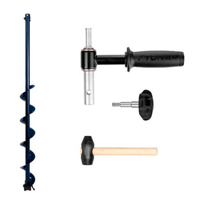 ТОНАР Комплект шнек для шуруповерта  Altay Energy 110R c адаптером АШ20 и молоточком