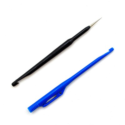 F-FISHING Экстрактор для крючка пластиковый с иглой S