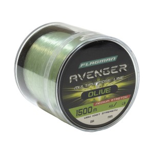 Леска Flagman Ardenger Olive Line 1500 м, 0.25 мм