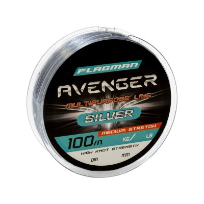 Леска Flagman Avenger Silver 100m 0,45mm