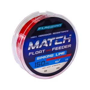 FLAGMAN Леска Match and Feeder Sinking Line 150м 0.148мм
