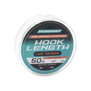 Леска Flagman Hooklenght 50 м, 0.18 мм