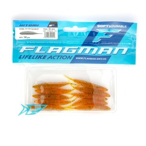 Виброхвост Flagman Hitomi 2" #119 Caramel