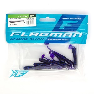 Виброхвост Flagman Icon 1.4" #105 Violet