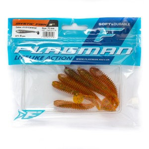 Виброхвост Flagman Mystic Fish 3" #119 Caramel