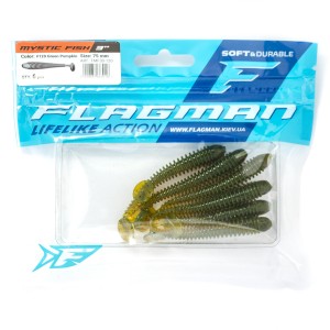 Виброхвост Flagman Mystic Fish 3" #120 Green Pumpkin
