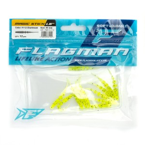 Виброхвост Flagman Magic Stick 1.6" #112 Chartreuse