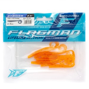 Твистер Flagman Striker 2.5'' #102 Orange