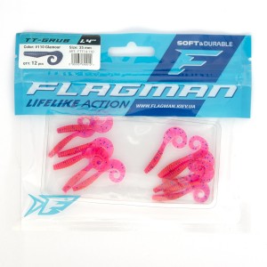 Твистер Flagman TT-Grub 1.4'' #110 Glamour
